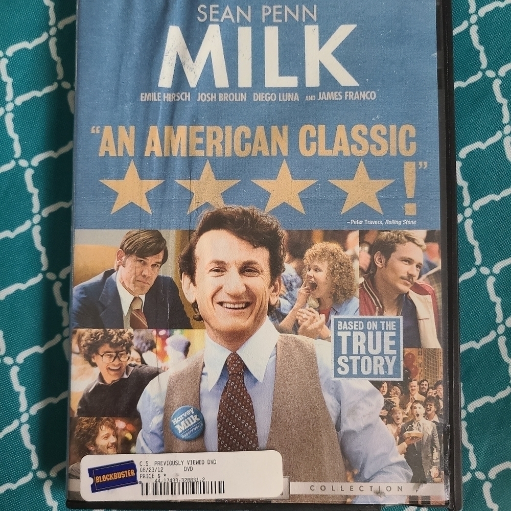Milk movie DVD